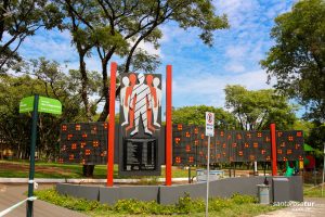 Monumento em homenagem ao Trabalho Voluntário